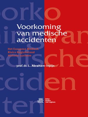 cover image of Voorkoming van medische accidenten